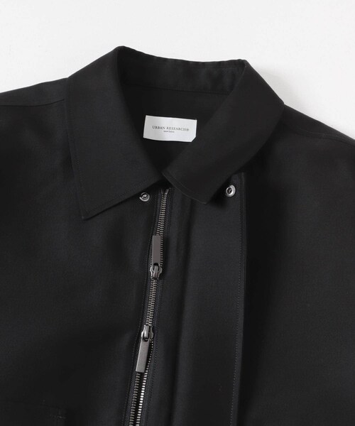 URBAN RESEARCH（アーバンリサーチ）の「new basic　WOOL SILK BOX JACKET（テーラードジャケット・レディース・BLACK・FREE）」の15枚目の写真