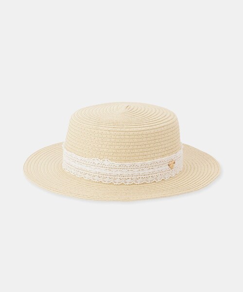 ROPE' PICNIC(ロペピクニック)の「【KIDS/キッズ】レースひも付きカンカン帽(ハット・キッズ・ベージュ・F)」の12枚目の写真