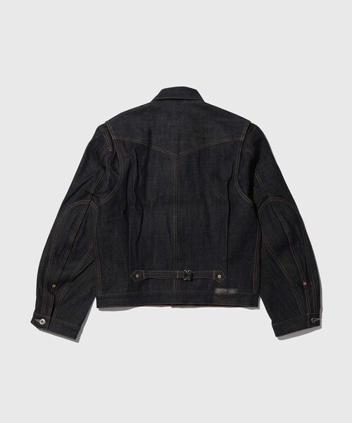 ADAM ET ROPE'(アダムエロペ)の「【SUGARHILL/シュガーヒル】CLASSIC DENIM JACKET(デニムジャケット・メンズ・ネイビー・2/3)」の15枚目の写真