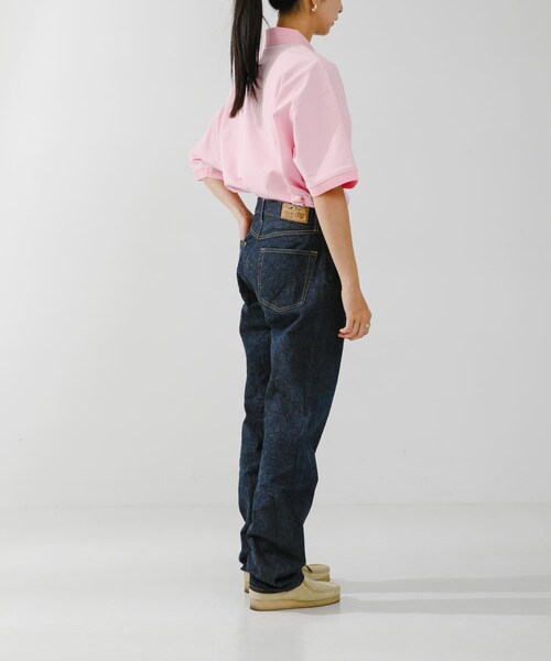 URBAN RESEARCH（アーバンリサーチ）の「DAIWA PIER39　Ws TECH POLO SHIRTS SHORT-SLEEVE（ポロシャツ・レディース・LT.PINK/BLACK/YELLOW/WHITE/WH×NY BD・FREE）」の19枚目の写真