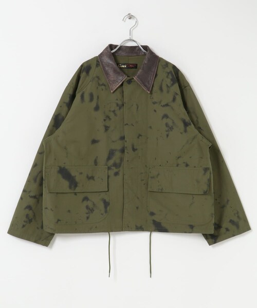 URBAN RESEARCH(アーバンリサーチ)の「Gurank Poplin camouflage hunting JK(カバーオール・メンズ・BRN/KHA・2/3)」の6枚目の写真