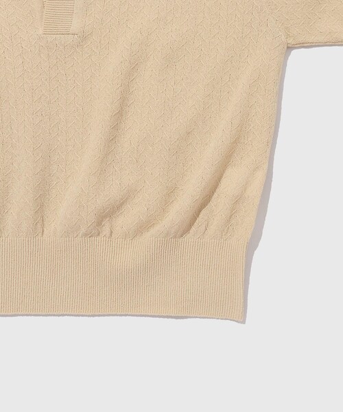 SUGARHILL/シュガーヒル】GIMA KNIT POLO SHIRTSの通販はau PAY