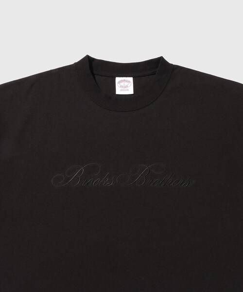 ADAM ET ROPE'(アダムエロペ)の「【Brooks Brothers/ブルックスブラザーズ】BB EMB SS TEE(Tシャツ/カットソー・メンズ・ブラック/ホワイト・L/M/XL)」の8枚目の写真
