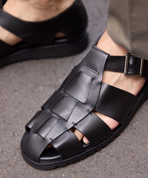 ADAM ET ROPE'（アダムエロペ）の「【Paraboot/パラブーツ】PACIFIC（サンダル・メンズ・ブラック・40.0/41.0/42.0/43.0）」の7枚目の写真