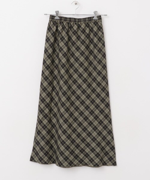 KBF（ケイビーエフ）の「チェックナロースカート(裏付)（スカート・レディース・KHAKI×BLK/NAVY×RED/CCL×BLUE・one）」の18枚目の写真