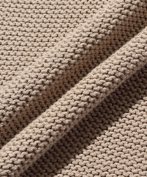 ADAM ET ROPE'（アダムエロペ）の「COTTON LOW GAUGE CREWNECK KNIT（ニット/セーター・メンズ・グレー/レンガ・L/M/S）」の16枚目の写真