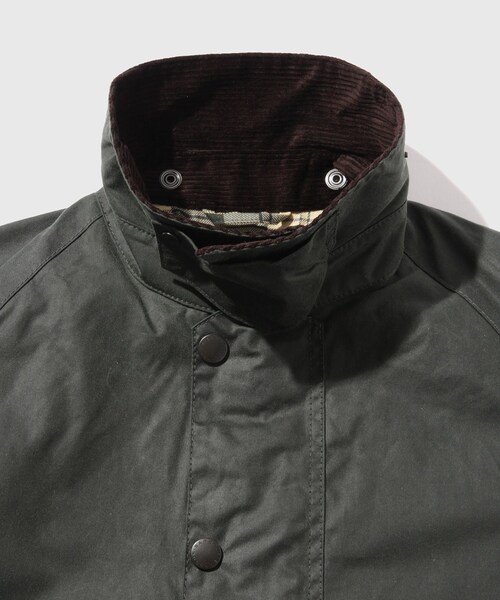 ADAM ET ROPE'（アダムエロペ）の「【Barbour/バブアー】OS TRANSPORT WAX JACKET（その他アウター・メンズ・ブラック/スミクロ/カーキ・36/38/40/42）」の16枚目の写真