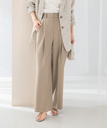 URBAN RESEARCH ROSSO | 防シワハイウエストワイドスラックス(その他パンツ)