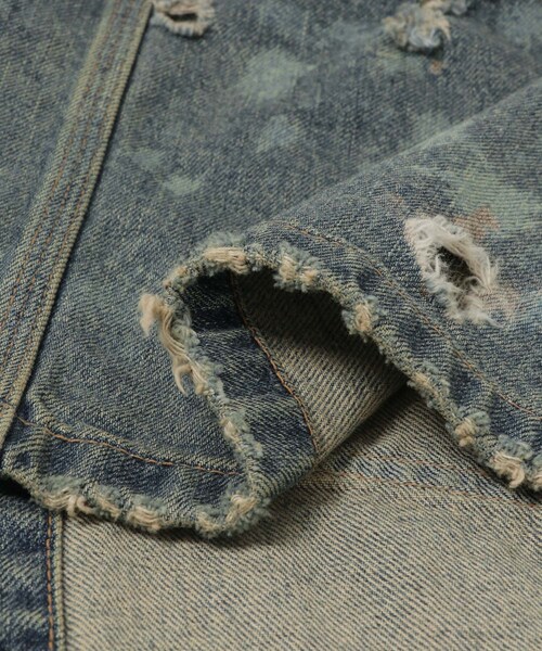 DAIRIKU Damage Denim Cover All