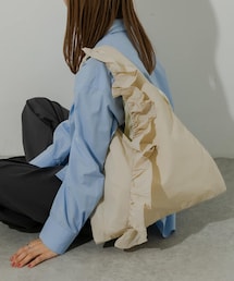 SMELLY | カシュクールフリルトート(トートバッグ)