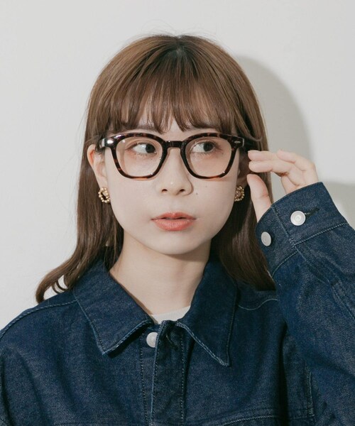 SMELLY（スメリー）の「ウェリントンダテメガネ（メガネ・レディース・BLK/DEMI・-）」の17枚目の写真
