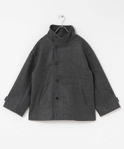 ITEMS URBANRESEARCH（アイテムズ アーバンリサーチ）の「スタンドカラージャケット（テーラードジャケット・レディース・BEG/BRN/CHA・Free）」の13枚目の写真