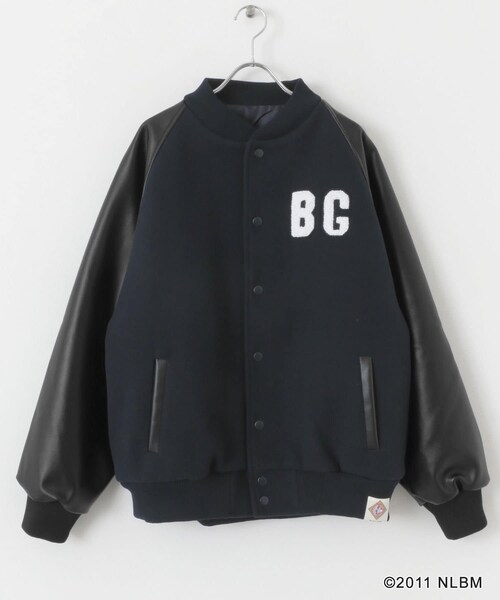 SENSE OF PLACE by URBAN RESEARCH(センスオブプレイスバイアーバンリサーチ)の「Negro Leagues スタジャン(スタジャン・メンズ・BLACK/NAVY・M/L)」の20枚目の写真