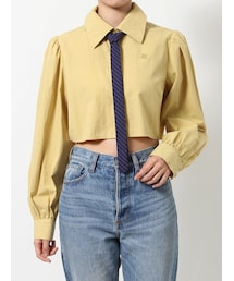 jouetie | タイクロップドシャツ(シャツ/ブラウス)