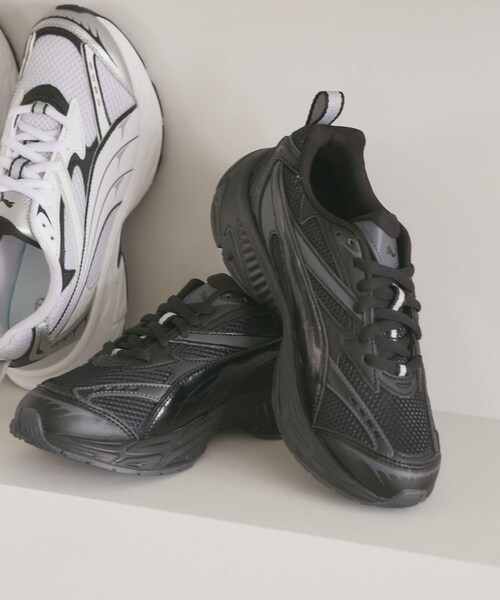 VIS（ビス）の「【PUMA】モーフィックBASE【J'aDoRe JUN ONLINE限定】（スニーカー・レディース・ブラック/グレー系・23.5/24.0/24.5）」の3枚目の写真