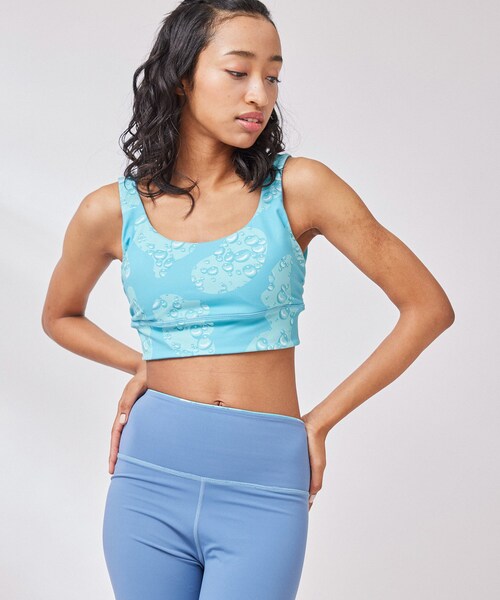 NERGY（ナージー）の「【UV】SURREALISMリバーシブルブラトップ（ブラジャー・レディース・ブルー系/ターコイズ・L/M/S）」の6枚目の写真