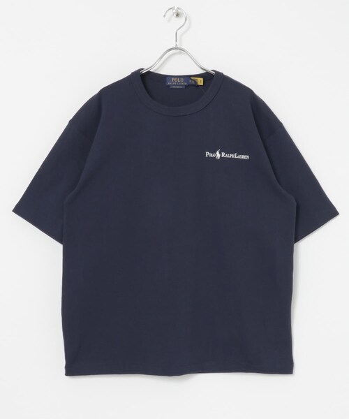 URBAN RESEARCH（アーバンリサーチ）の「POLO RALPH LAUREN　リラックスドフィット ロゴジャージーTシャツ（Tシャツ/カットソー・メンズ・A.GREEN/C.NAVY/LS.HEATHER・M/L/XL）」の3枚目の写真