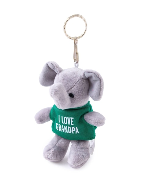 ADAM ET ROPE'(アダムエロペ)の「【GRANDPA】x ムウトアール STUFFED ANIMAL KEY HOLDER(キーホルダー・レディース・ライトグレー/ブラウン系・F)」の5枚目の写真