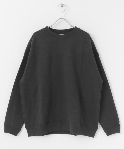 URBAN RESEARCH DOORS（アーバンリサーチドアーズ）の「Snow Peak Apparel　RecycledCottonSweatCrew（スウェット・メンズ・Oatmeal/Black/M.Grey・M/L/XL）」の2枚目の写真