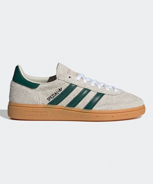 ADAM ET ROPE'（アダムエロペ）の「【adidas(アディダス)】 HANDBALL SPEZIAL W（スニーカー・レディース・ベージュ/ピンク・23/24/25）」の3枚目の写真