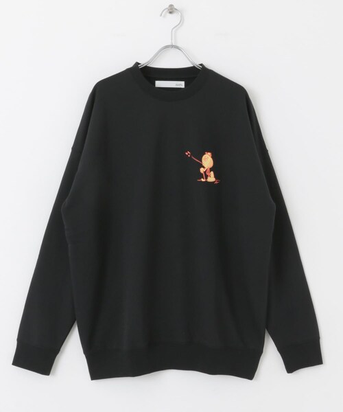 URBAN RESEARCH Sonny Label（アーバンリサーチサニーレーベル）の「OOPS×RYUAMBEコラボスウェット（スウェット・メンズ・サックス/ブラック/ミント・M/L/XL）」の11枚目の写真