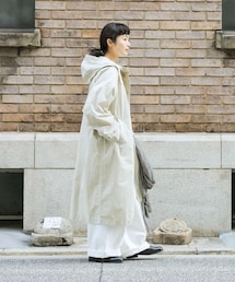 かぐれ | コットンフードラグランコート(その他アウター)