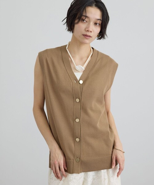 ADAM ET ROPE'(アダムエロペ)の「【J'aDoRe・一部店舗限定】【Raponesa General Store(レポネサジェネラルストア)】BONE COLLECTION(ネックレス・レディース・オフホワイト・F)」の13枚目の写真