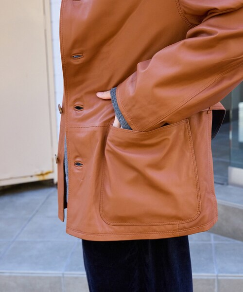 ADAM ET ROPE'（アダムエロペ）の「【ARDENNES/アルデンヌ】Claudia（その他アウター・メンズ・ブラック/ダークブラウン・48/50）」の20枚目の写真