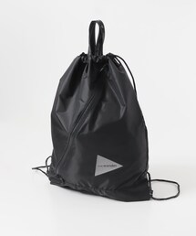 EKAL | and wander CRISPY RIP DRAWSTRING BAG(バックパック/リュック)