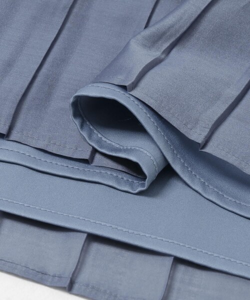 URBAN RESEARCH ROSSO（アーバンリサーチロッソ）の「プリーツロングシャツワンピース（ワンピース・レディース・BLUE/BROWN・Free）」の21枚目の写真