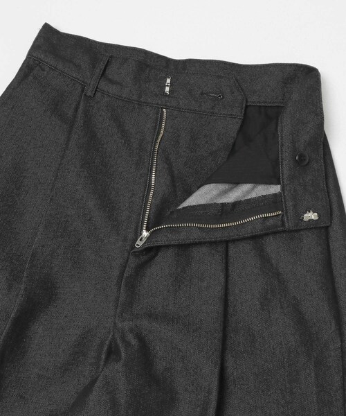 URBAN RESEARCH ROSSO（アーバンリサーチロッソ）の「PERFECT DENIM SLACKS（デニムパンツ・レディース・BROWN/INDIGO・36/38）」の8枚目の写真