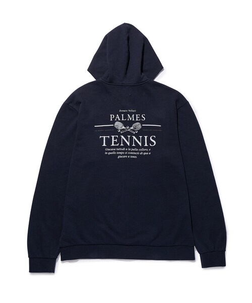 ADAM ET ROPE'（アダムエロペ）の「【PALMES/パームス】Vichi Zip Hooded Sweatshirt（パーカー・メンズ・ネイビー・L/M）」の4枚目の写真