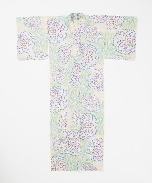 URBAN RESEARCH ROSSO（アーバンリサーチロッソ）の「浴衣 ダリア（着物・メンズ・ブルー・FREE）」の7枚目の写真