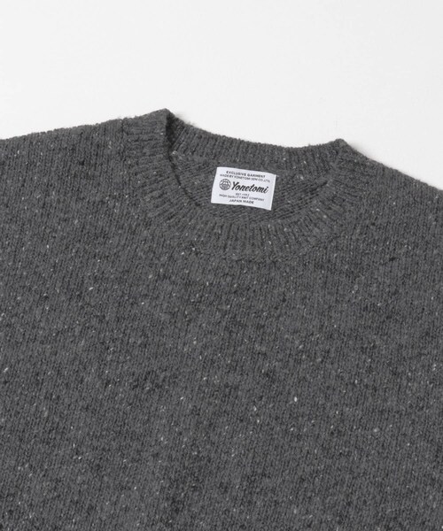 THE GOODLAND MARKET（ザグッドランドマーケット）の「米富繊維　COLOR NEP KNIT PULLOVER（ニット/セーター・レディース・GRAY/BEIGE・1/3）」の5枚目の写真
