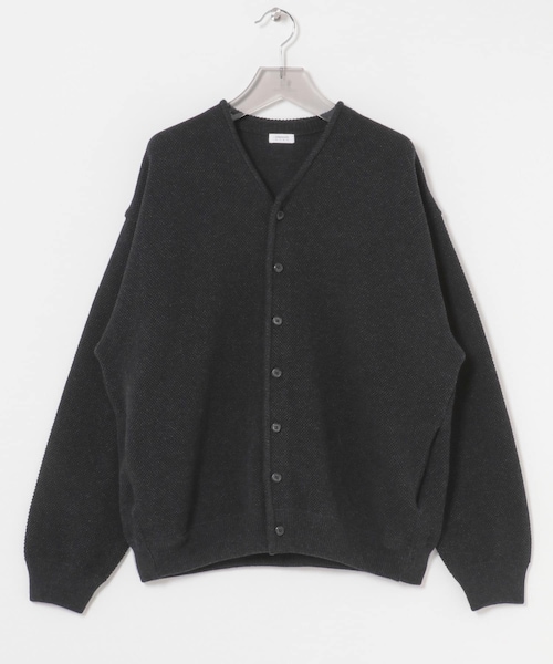 URBAN RESEARCH（アーバンリサーチ）の「『別注』crepuscule×URBAN RESEARCH　カーディガン（カーディガン/ボレロ・メンズ・BLACK/BROWN/BLUE・1/2）」の5枚目の写真