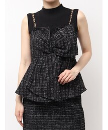 dazzlin | ツイードツイストビスチェ(タンクトップ)