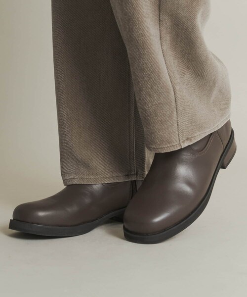 SENSE OF PLACE by URBAN RESEARCH（センスオブプレイスバイアーバンリサーチ）の「ラウンドトゥサイドジップブーツ（ブーツ・メンズ・BLACK/BROWN・26.5/27.5）」の18枚目の写真
