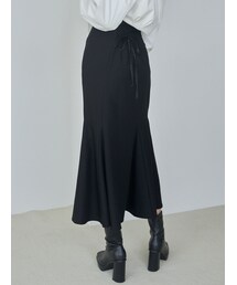 MERCURYDUO | バックレースアップストレッチマーメイドスカート(スカート)