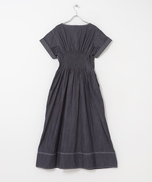 URBAN RESEARCH ROSSO（アーバンリサーチロッソ）の「ELENDEEK　WAIST TUCKED ONE-PIECE（ワンピース・レディース・IDG・1）」の5枚目の写真