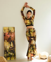 NERGY | 【Rico Ikeda×NERGY】2WAYドロストワンピース(ワンピース)