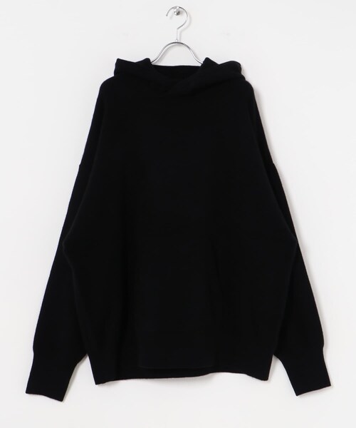 URBAN RESEARCH（アーバンリサーチ）の「dDdDdDd　CASHMERE VINTAGE HOODIE（パーカー・メンズ・BEIGE/BLACK/NAVY/M GRAY・M/L/XL）」の9枚目の写真