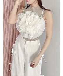 dazzlin | モチーフフラワービスチェ(キャミソール)