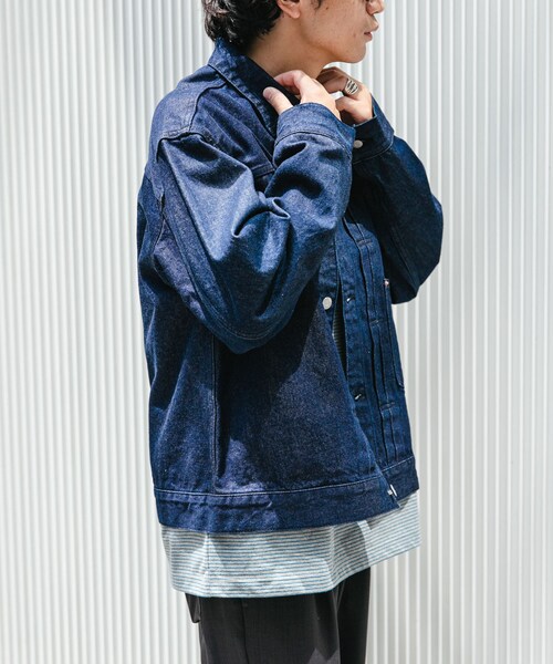URBAN RESEARCH DOORS（アーバンリサーチドアーズ）の「FORK&SPOON　JFデニムジャケット（デニムジャケット・メンズ・ONEWASH/USED・4/5）」の17枚目の写真