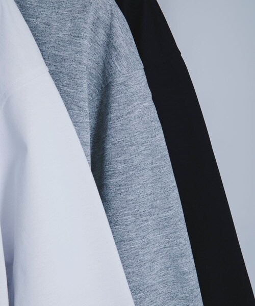 URBAN RESEARCH（アーバンリサーチ）の「DAIWA PIER39　TECH DRAWSTRING TEE L/S（Tシャツ/カットソー・メンズ・BLACK/BROWNKAHKI/H GRAY/WHITE・S/M/L/XL）」の7枚目の写真