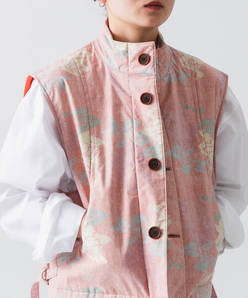 URBAN RESEARCH（アーバンリサーチ）の「COGNOMEN　W.FANTASISTA FLOWER VEST（その他アウター・メンズ・CHARCOAL/ORANGE・Free）」の22枚目の写真