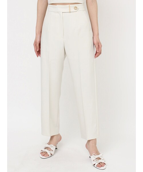 センタープレステーパードパンツ【セットアップ着用可能】