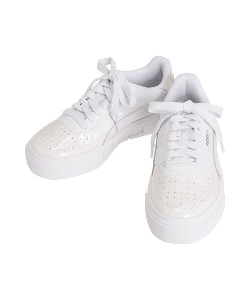 RESEXXY（リゼクシー）の「【PUMA】CALIコートパテント（スニーカー・レディース・ホワイト・M/S/L）」の3枚目の写真