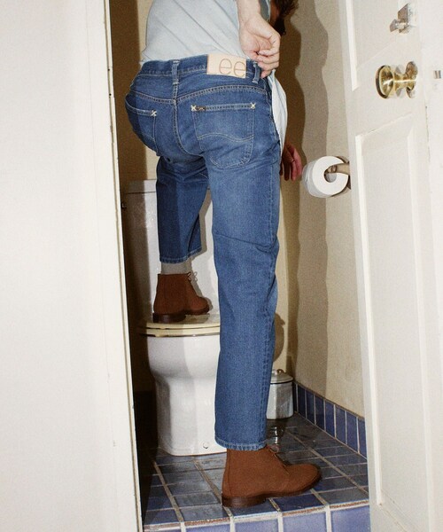 ADAM ET ROPE'(アダムエロペ)の「【Lee for WILD LIFE TAILOR】EX 101z(デニムパンツ・メンズ・ブラック/ブルー系・30/32/34/36/38)」の22枚目の写真