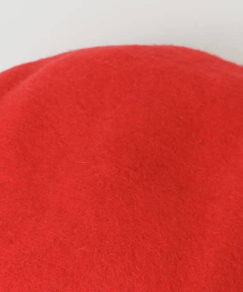 URBAN RESEARCH Sonny Label（アーバンリサーチサニーレーベル）の「リブ付きウールベレー帽∴（ハンチング/ベレー帽・レディース・ネイビー/ブラック/グレー/レッド・one）」の11枚目の写真