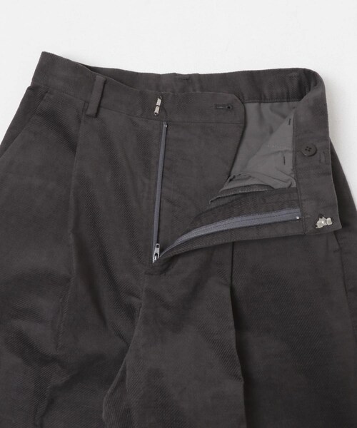URBAN RESEARCH ROSSO（アーバンリサーチロッソ）の「ベロアストレートスラックス（その他パンツ・レディース・CHARCOAL/MINT・36/38）」の5枚目の写真
